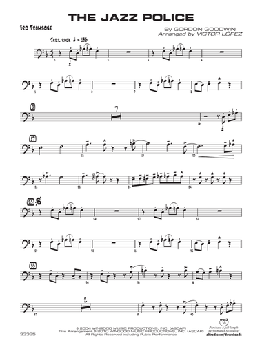 The Jazz Police: 3rd Trombone