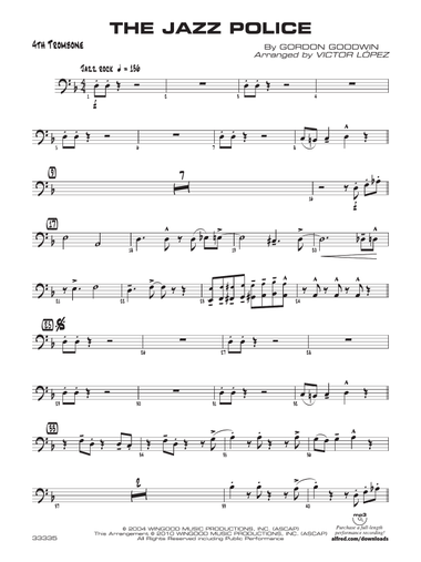 The Jazz Police: 4th Trombone