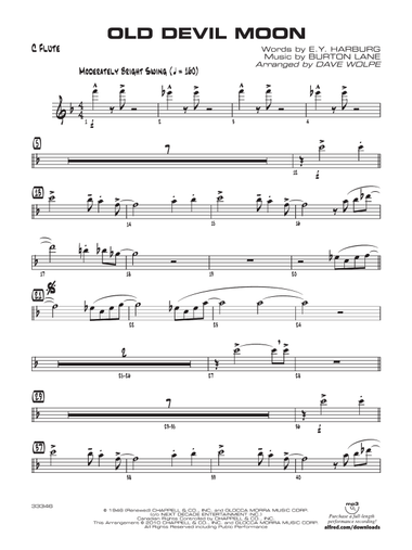 Old Devil Moon: Flute