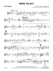Red Clay: 2nd B-flat Trumpet