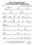 On a Clear Day (You Can See Forever): String Bass