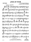 Jive at Five: 3rd B-flat Trumpet