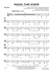 Mack the Knife: Vocal Solo