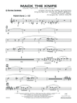 Mack the Knife: E-flat Baritone Saxophone