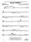 Blue Moon: Solo Eb Part (Substitute for Vocal)