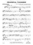 Peaceful Thunder: E-flat Baritone Saxophone