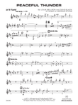 Peaceful Thunder: 1st B-flat Trumpet