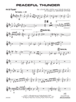Peaceful Thunder: 4th B-flat Trumpet
