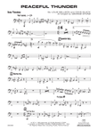 Peaceful Thunder: Bass Trombone