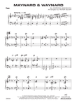 Maynard & Waynard: Piano Accompaniment mini preview