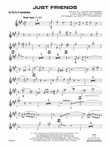Just Friends: E-flat Alto Saxophone