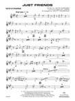 Just Friends: 2nd E-flat Alto Saxophone