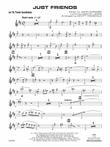 Just Friends: B-flat Tenor Saxophone