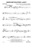 Sophisticated Lady: 3rd B-flat Trumpet