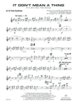 It Don't Mean a Thing (If It Ain't Got That Swing): B-flat Tenor Saxophone