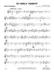 O Holy Night: 2nd E-flat Alto Saxophone mini preview