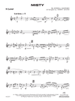 Misty: 1st B-flat Clarinet