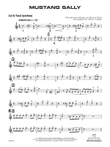 Mustang Sally: 2nd B-flat Tenor Saxophone