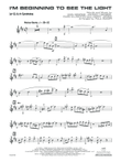 I'm Beginning to See the Light: E-flat Alto Saxophone