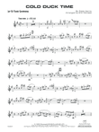 Cold Duck Time: B-flat Tenor Saxophone