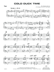 Cold Duck Time: Piano Accompaniment