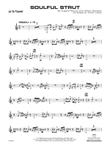 Soulful Strut: 1st B-flat Trumpet