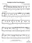 Rudolph, the Red-Nosed Reindeer: Piano Accompaniment