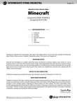 Minecraft: Score