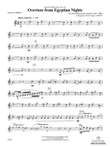 Overture from Egyptian Nights: 1st B-flat Clarinet