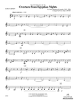 Overture from Egyptian Nights: 3rd B-flat Clarinet