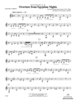 Overture from Egyptian Nights: B-flat Bass Clarinet