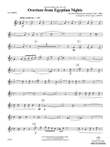 Overture from Egyptian Nights: 1st F Horn