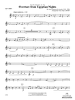 Overture from Egyptian Nights: 2nd F Horn