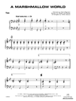 A Marshmallow World: Piano Accompaniment