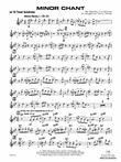Minor Chant: B-flat Tenor Saxophone