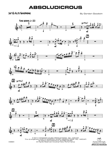 Absoludicrous: E-flat Alto Saxophone