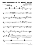 The Windmills of Your Mind: B-flat Tenor Saxophone