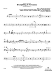 Everything Is Awesome (from The LEGO Movie): Cello