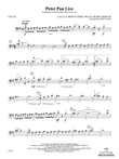Peter Pan Live: Cello