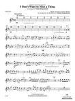 I Don't Want to Miss a Thing: 1st Violin