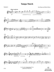 Tampa March: 1st Violin