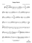 Tampa March: 2nd Violin