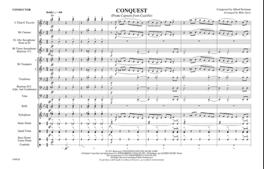 Conquest (from Captain from Castille): Score