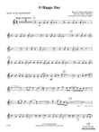 O Happy Day: 2nd E-flat Alto Saxophone