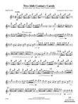 Two 16th Century Carols: 2nd Flute