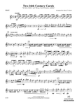 Two 16th Century Carols: Oboe