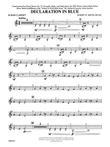 Declaration in Blue: B-flat Bass Clarinet