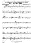 Declaration in Blue: B-flat Tenor Saxophone