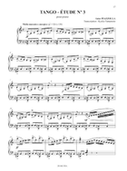Tango - Etudes (6) ou Etudes tanguistiques Piano Method scores gallery preview page 3