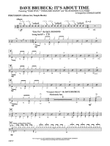 Dave Brubeck: It's About Time: 1st Percussion